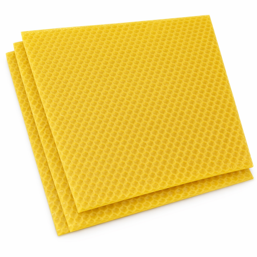 Cire d'abeille gaufrée corps Dadant - au kg