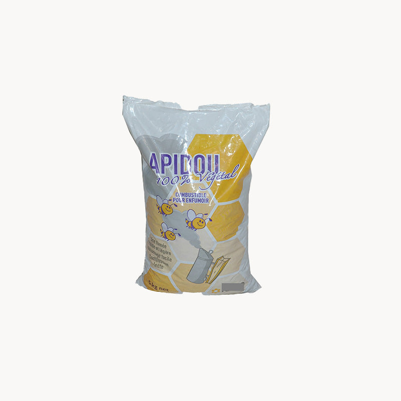 Combustible apidou à la paille de lavande - 29 kg