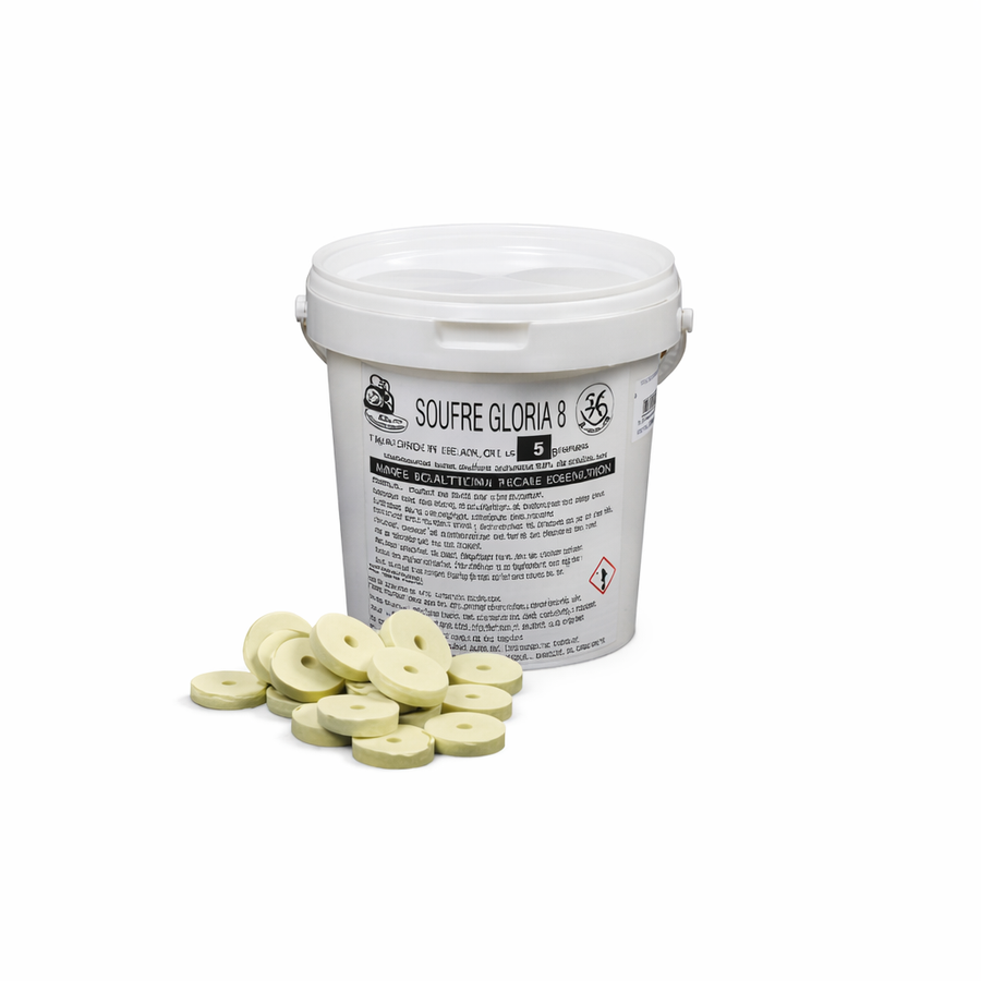 Soufre - boite de 101 disques (1 kg)