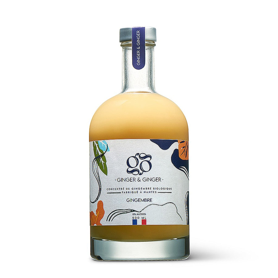 Jus concentré de gingembre bio - 500 ml