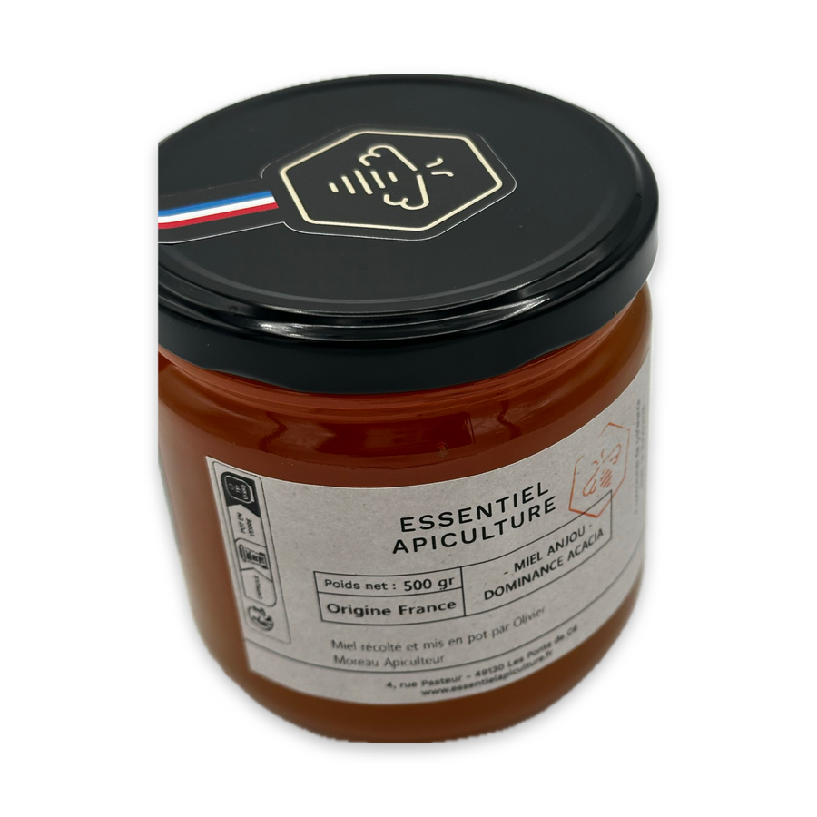 Miel Anjou - dominance acacia - origine France - 500 g