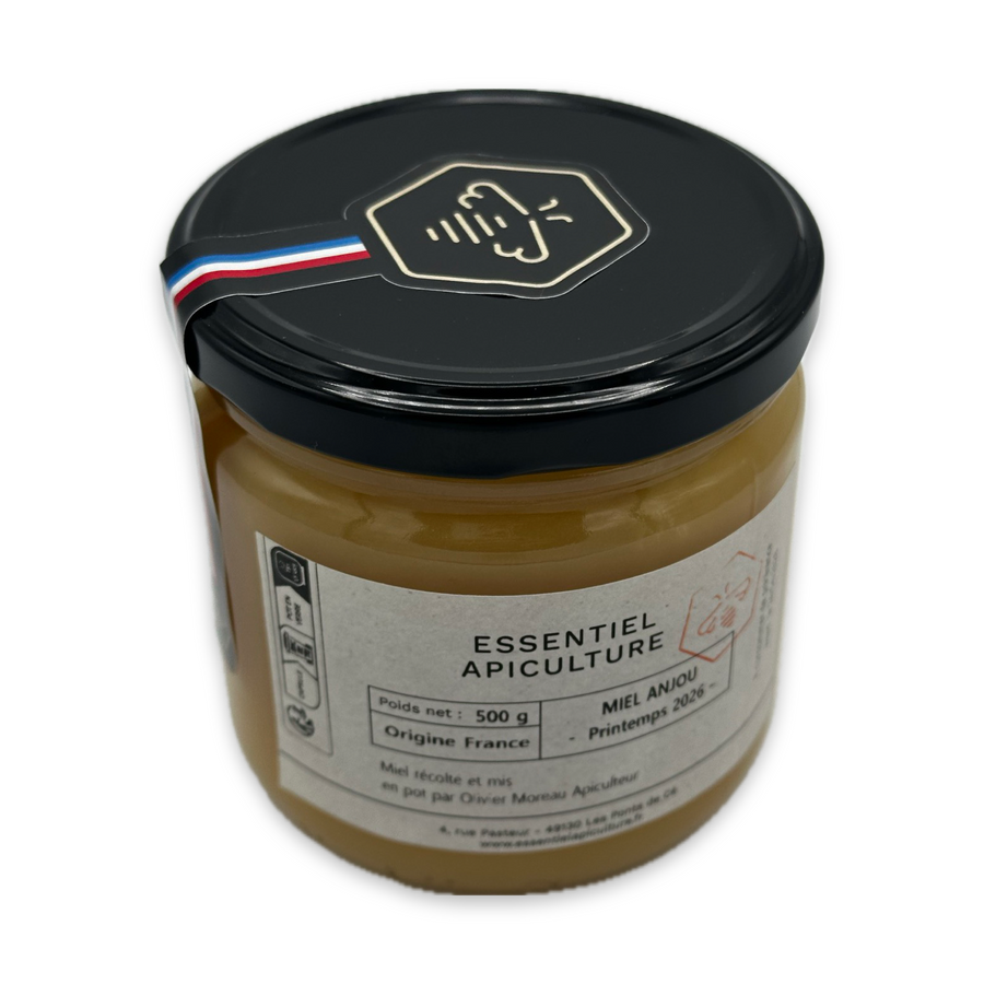Miel Anjou - printemps 2026 crémeux - origine France - 500 g