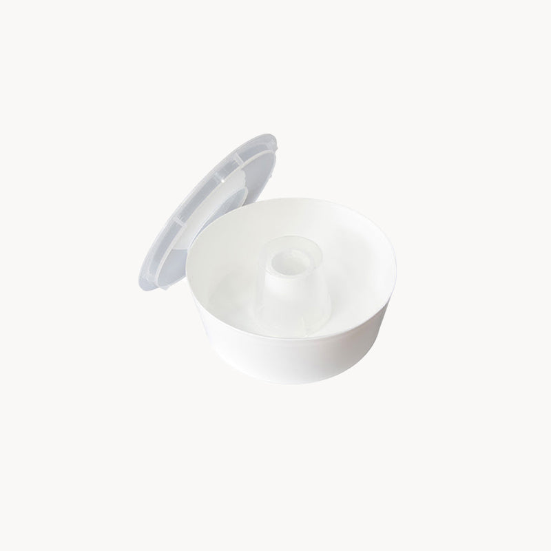 Nourrisseur rond blanc - 3 kg