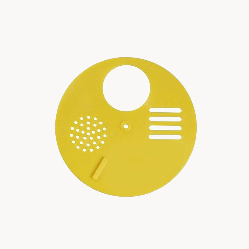 Portière d'entrée ronde plastique diamètre 125 mm