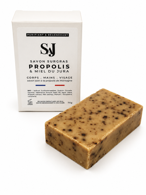 Savon surgras propolis/miel - 135 g