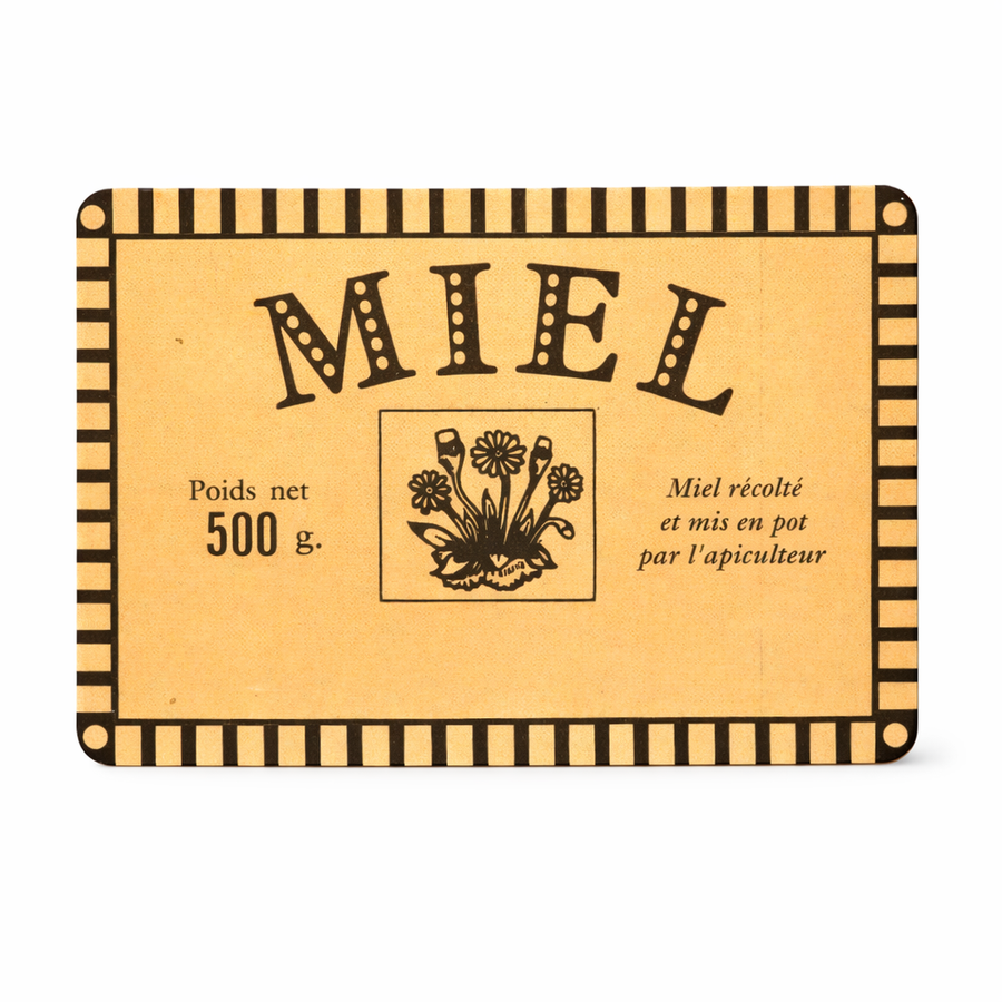 Etiquette adhésive rustique - 250 g par 100