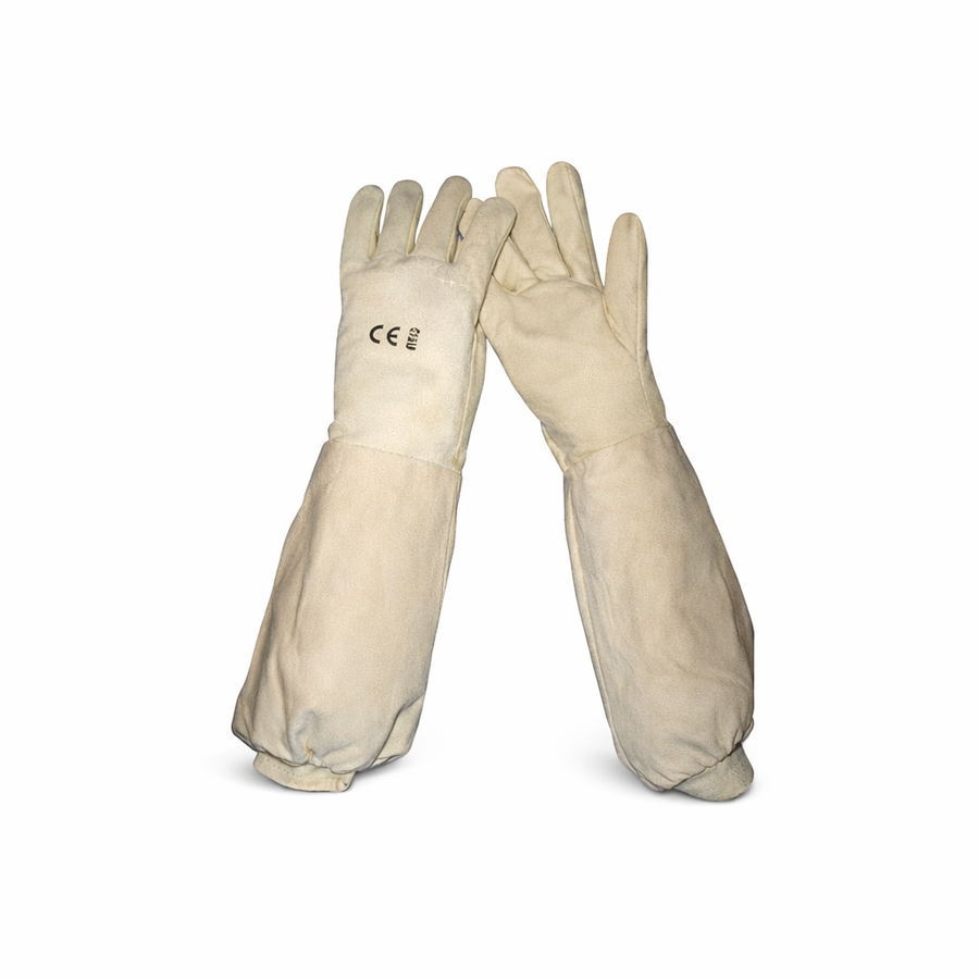 Gants en cuir supérieur à manchette Peaucéros