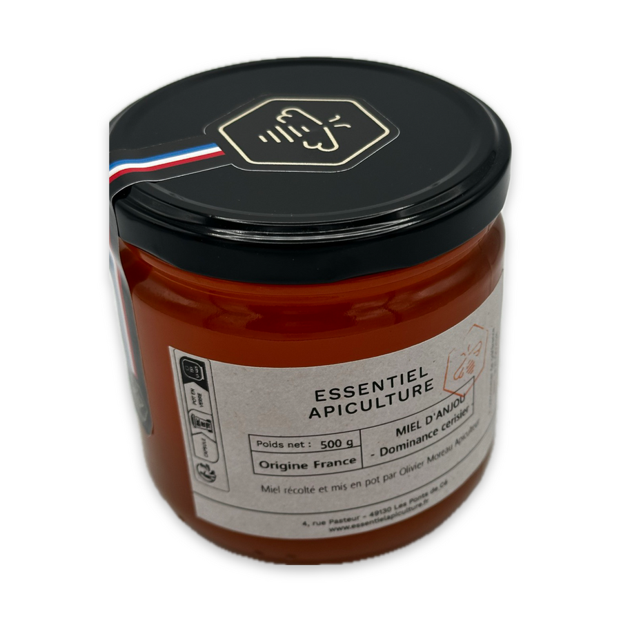 Miel Anjou - dominance cerisier - origine France - 500 g