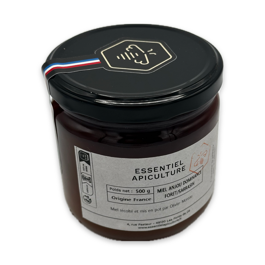 Miel Anjou - dominance forêt/sarrasin - origine France - 500 g