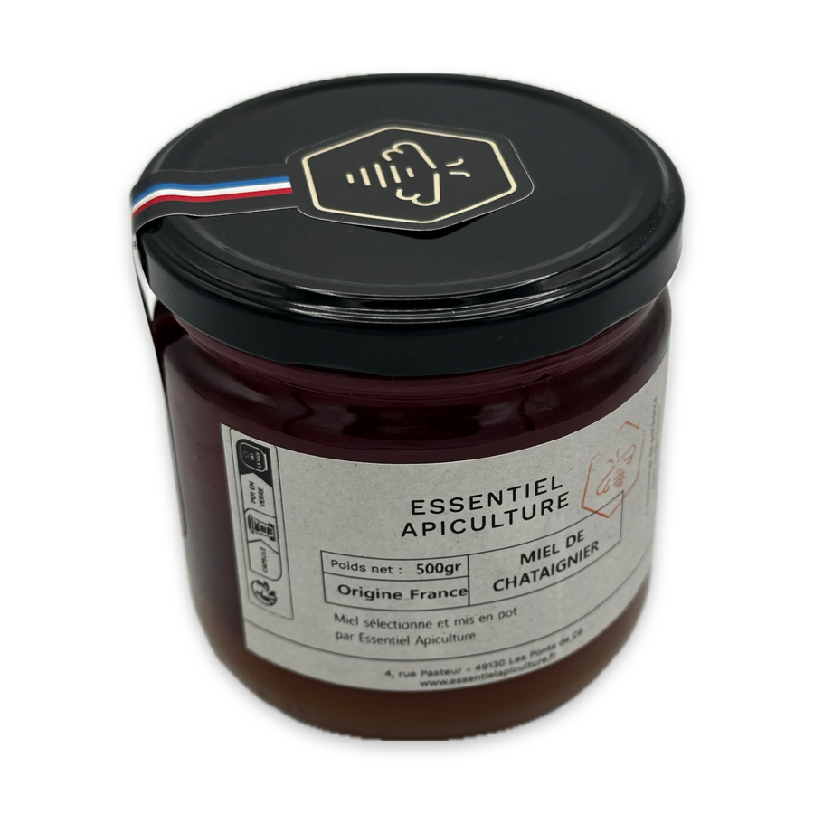 Miel chataignier - origine France - 500 g