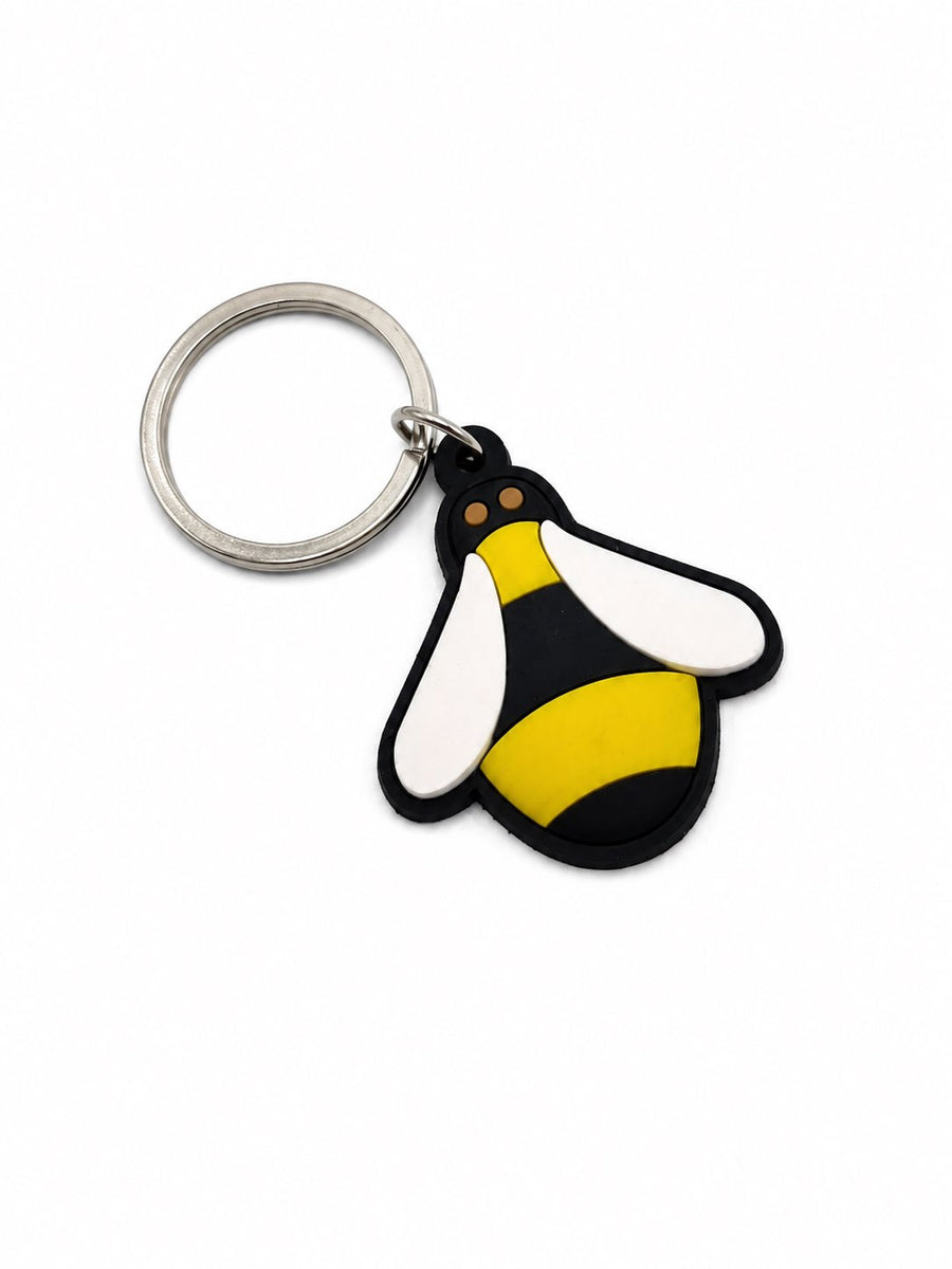 Porte clés abeille noire