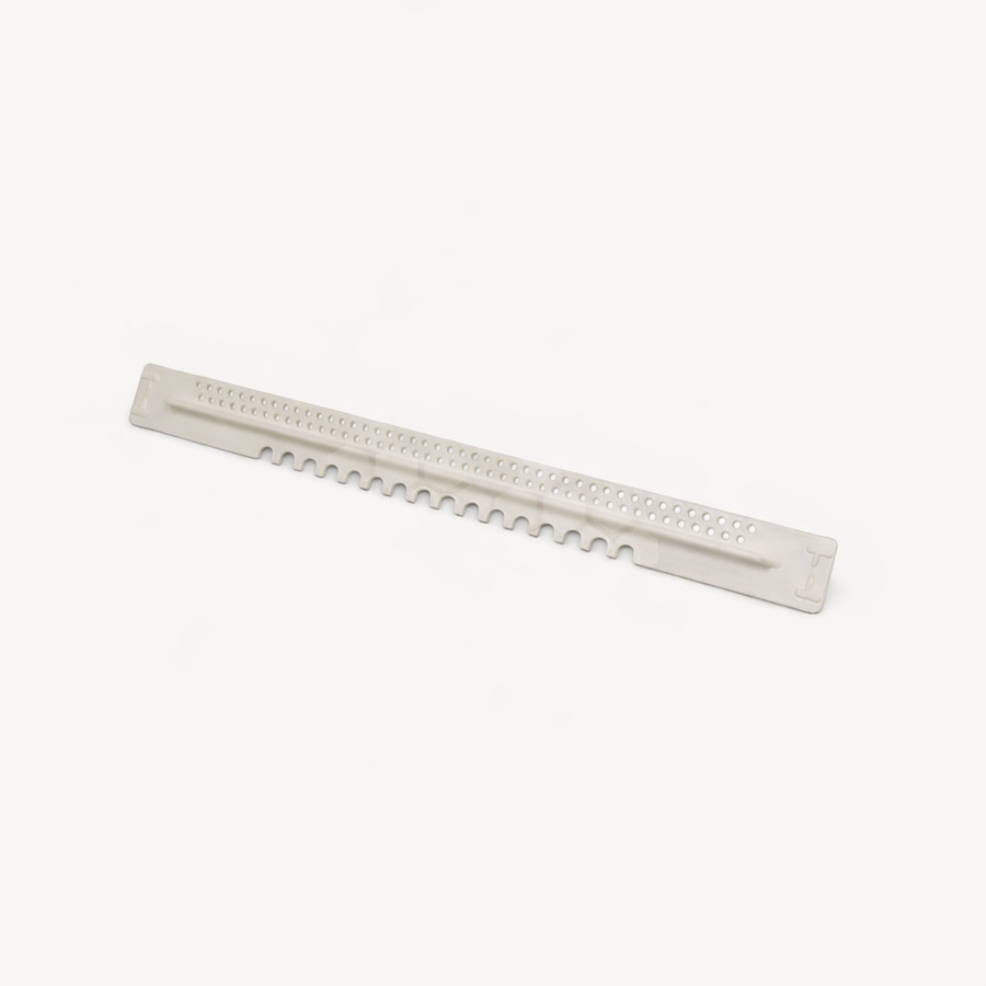 Portière plastique (blanche) pour fond de ruche d 10 cadres