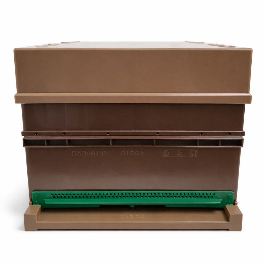 Ruche plastique Nicot 10 cadres - toit plastique - sans cadres