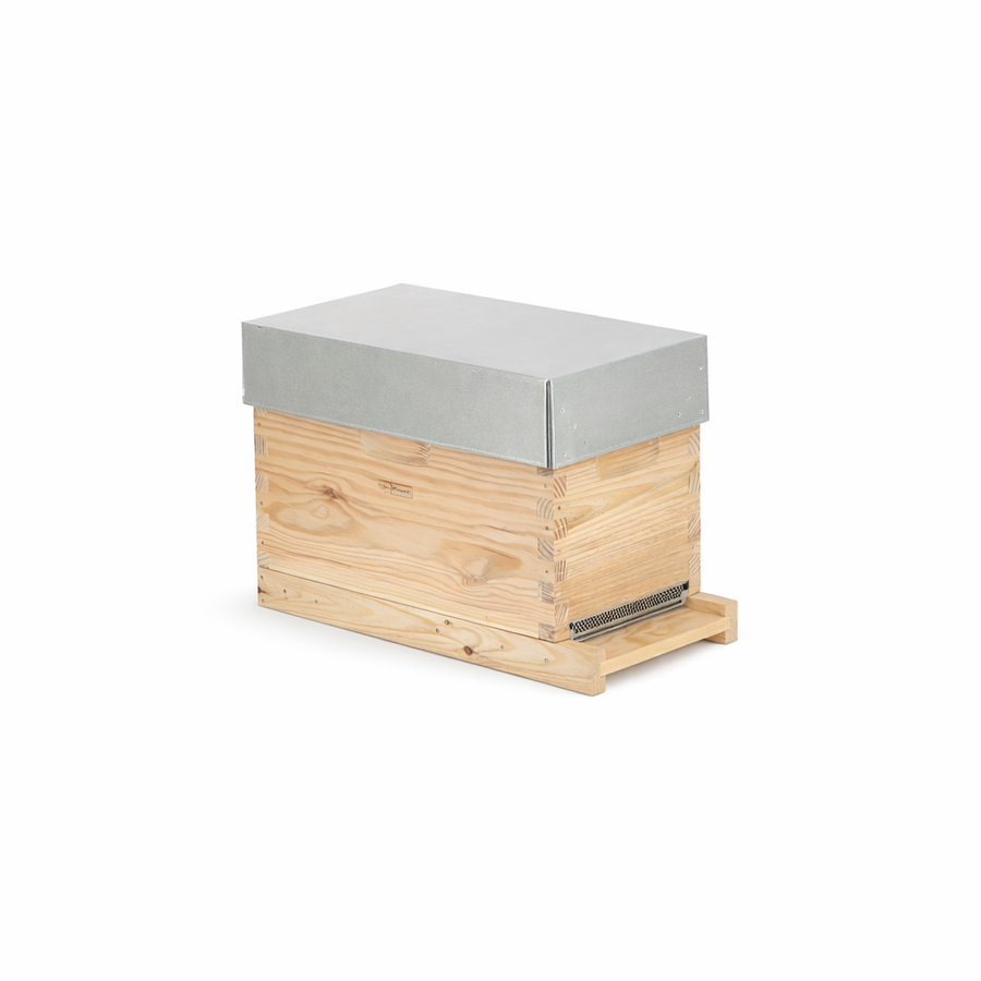 Ruchette pastorale format 6 cadres - avec ventilation
