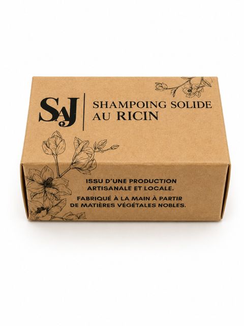 Shampoing solide ricin bio - 85 g